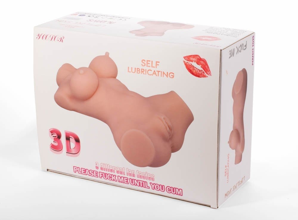 Double Hole 3D Masturbator II - Image 2