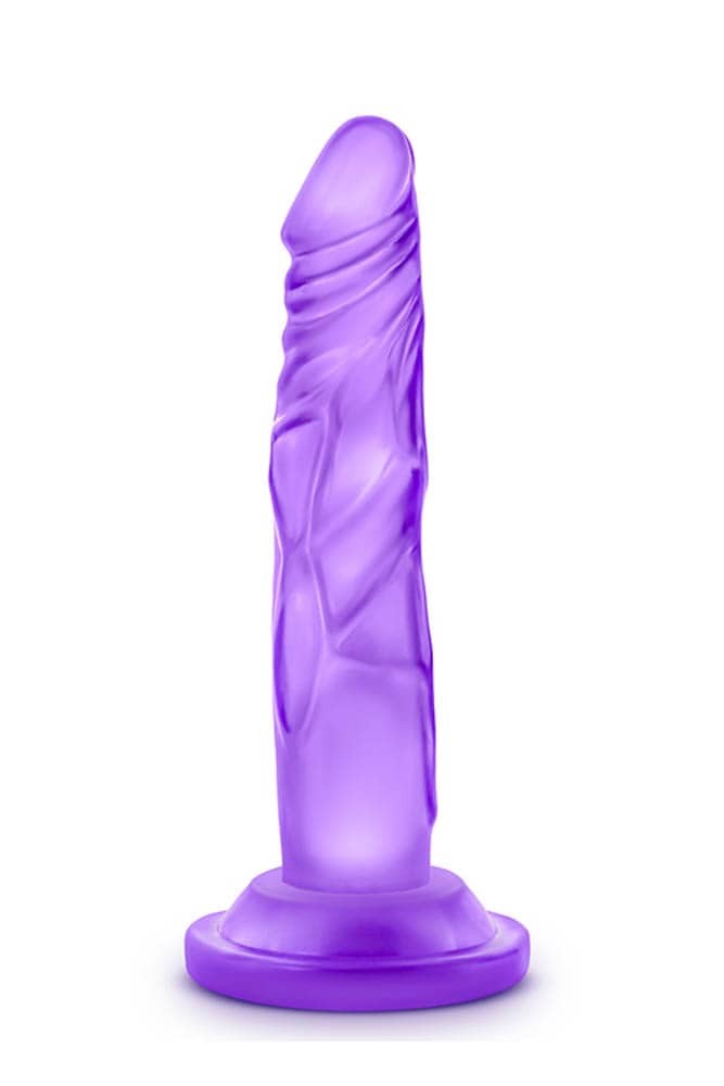 Naturally Yours 5 inch Mini Cock Purple - Image 2