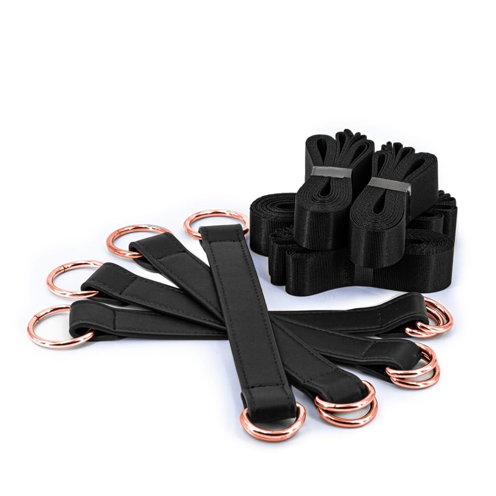 Bondage Couture - Tie Down Straps - Black_B15O25_2 - Image 2