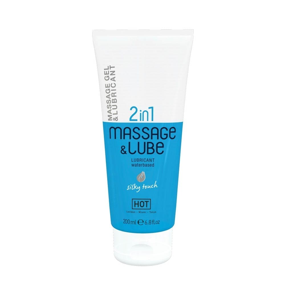 HOT Massage & Glide Gel 2in1 Silky Touch 200 ml