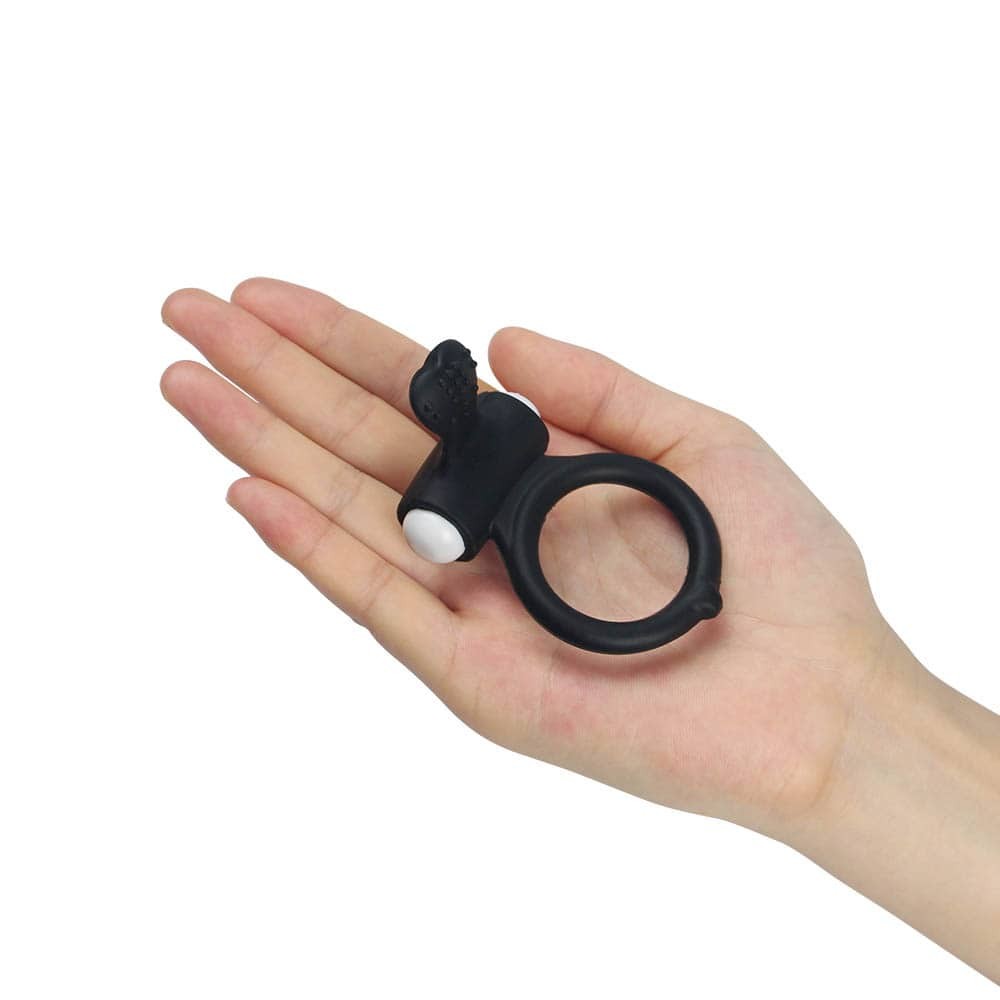 Power Clit Cockring Black 1 - Image 3