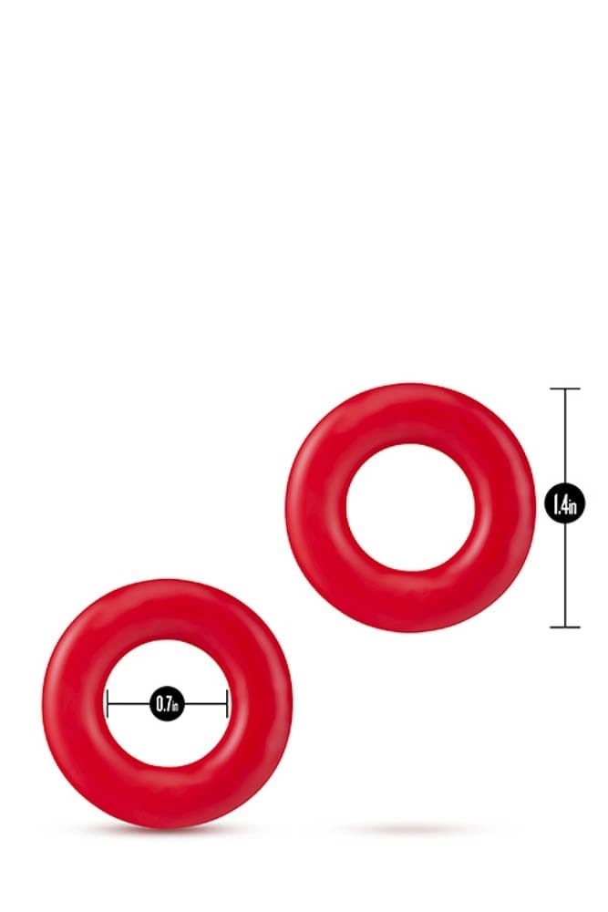 STAY HARD DONUT RINGS RED - Image 4