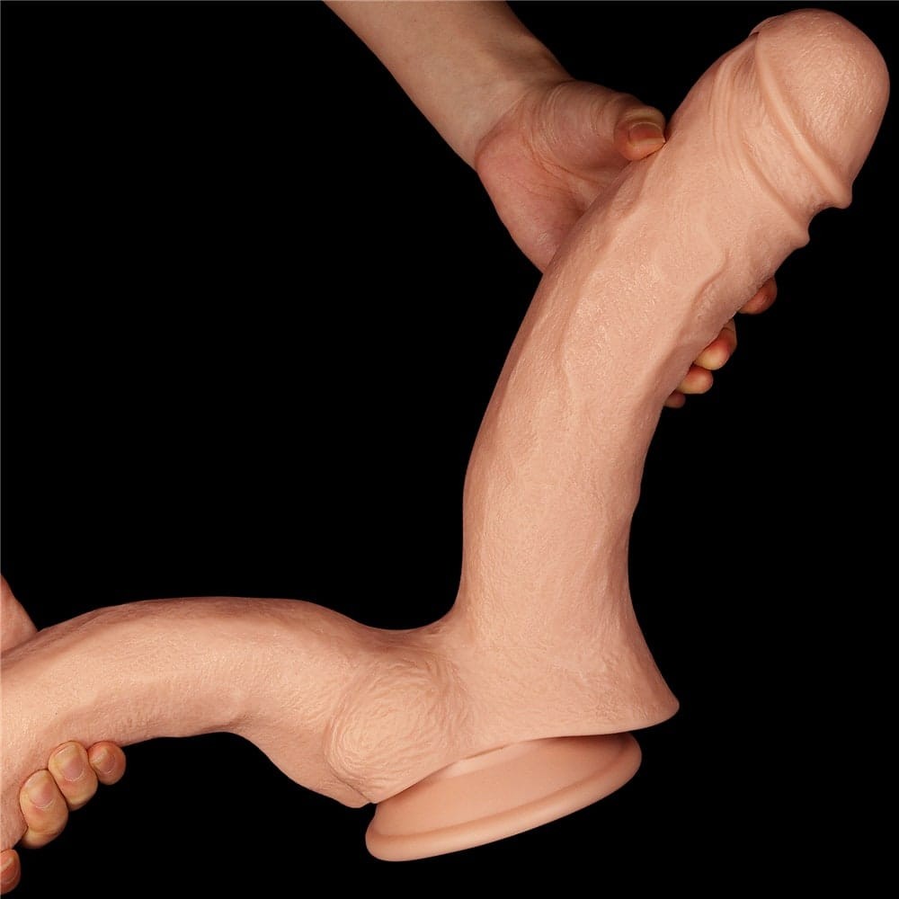 12'' Realistic Mega Double Dildo - Image 6
