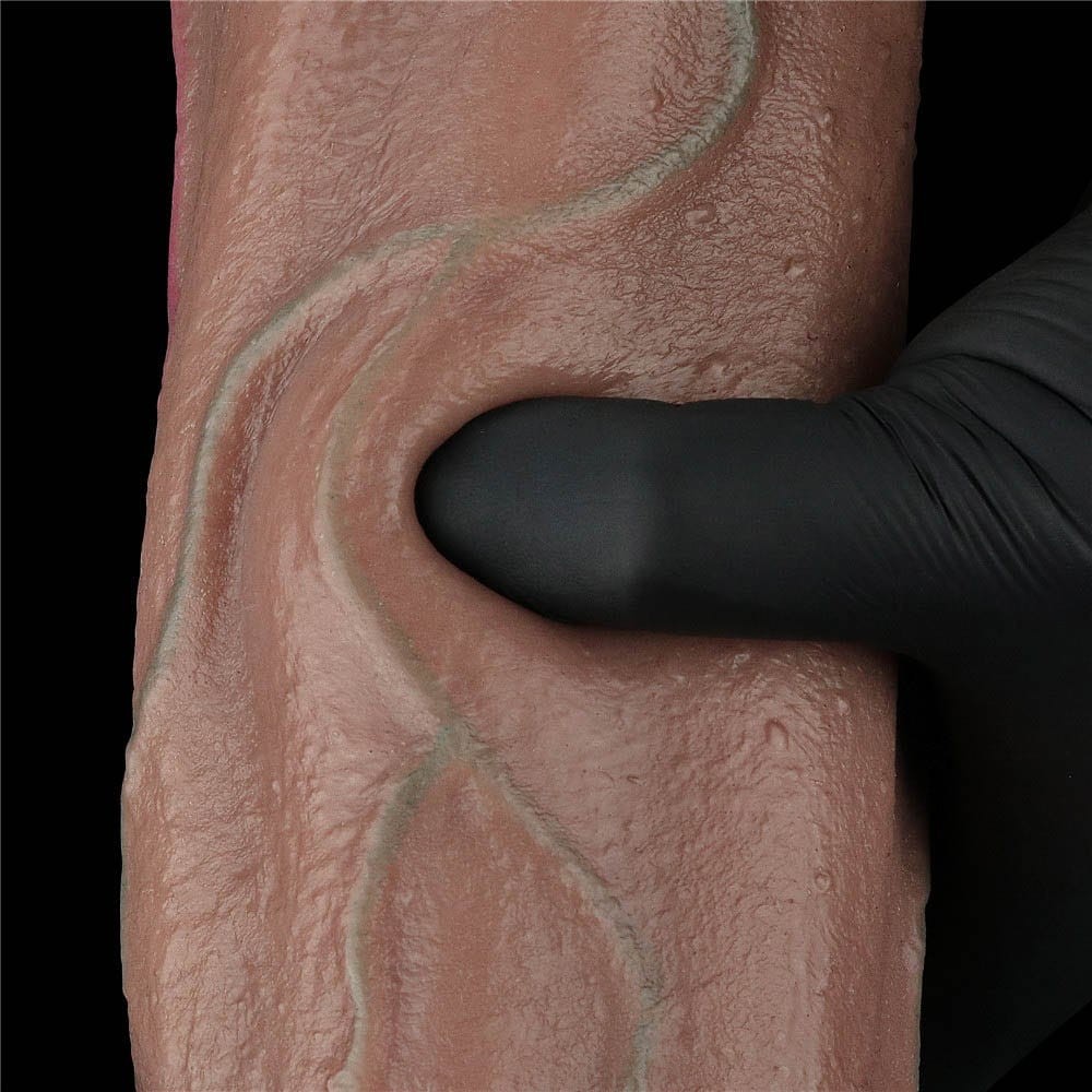 13'' Dual Layered Silicone Cock XXL - Image 7