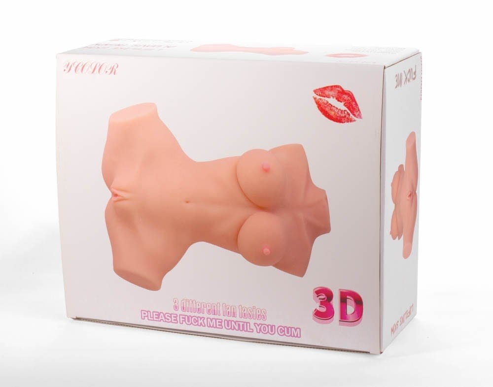 Double Hole 3D Masturbator III - Image 2