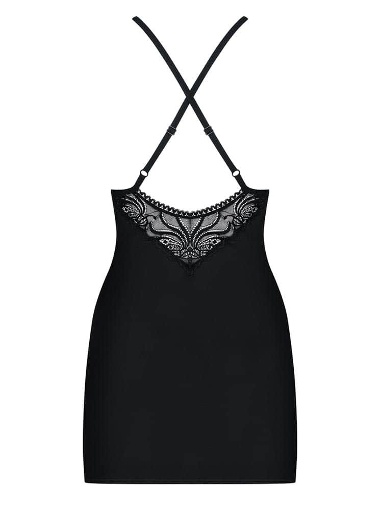828-CHE-1 chemise & thong S/M - Image 4