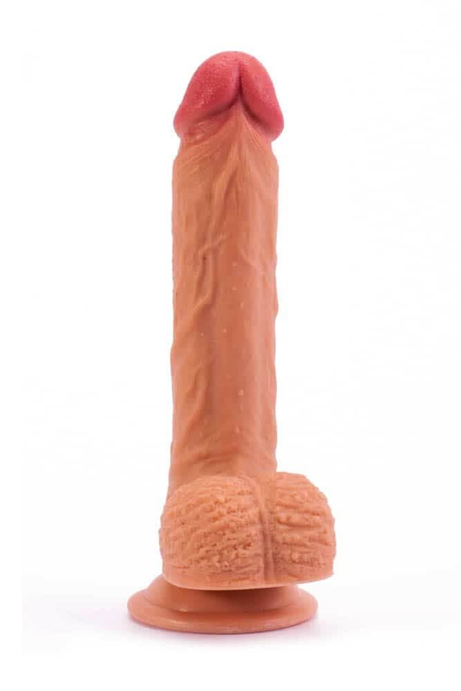 8.5" Dual-layered Silicone Nature Cock Flesh - Image 8