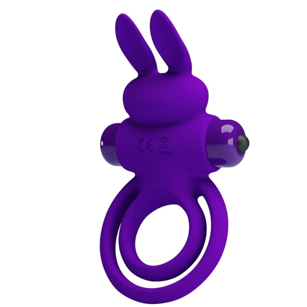 Pretty Love Vibrant Penis Ring 3 Purple - Image 2
