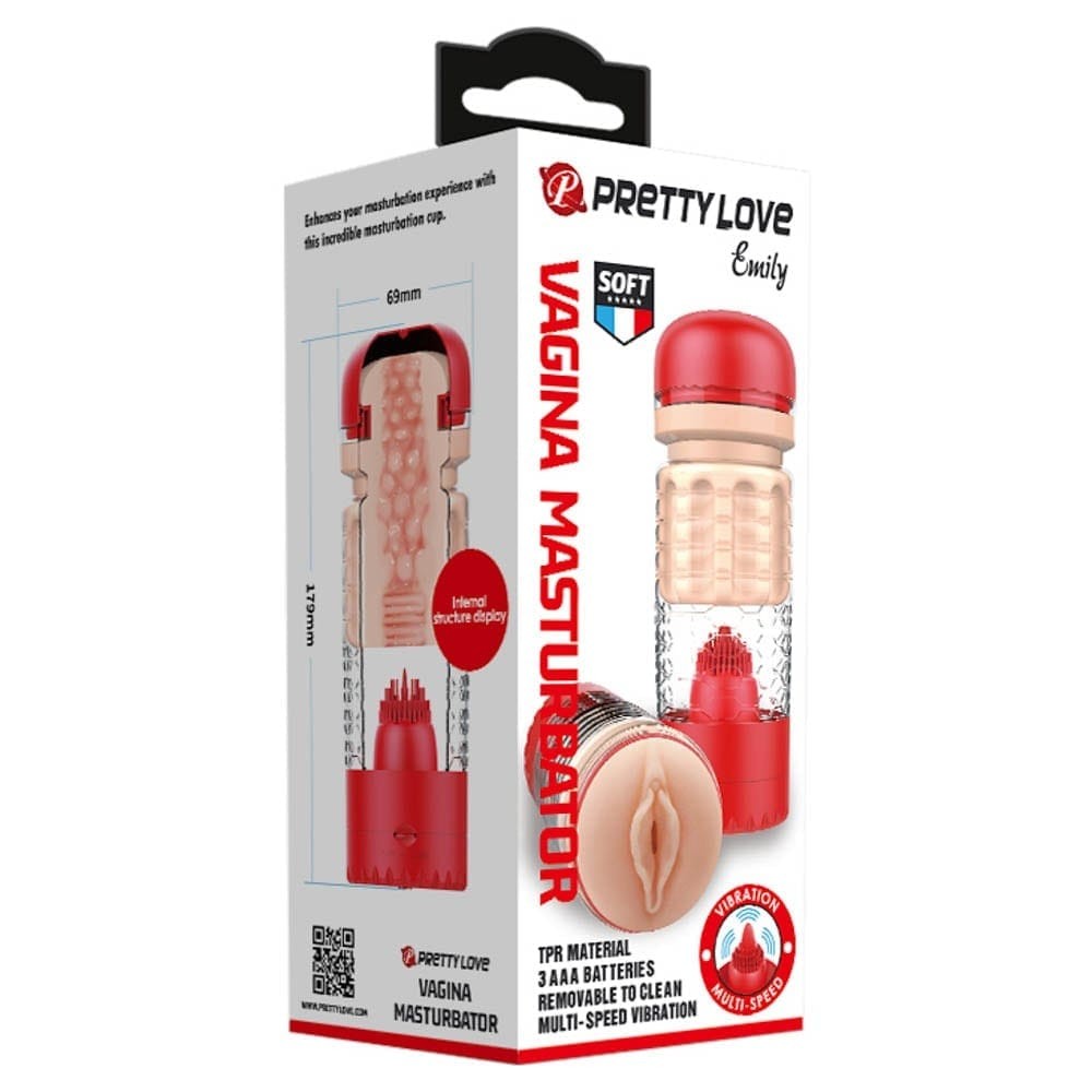 Pretty Love Emily Masturbator Red