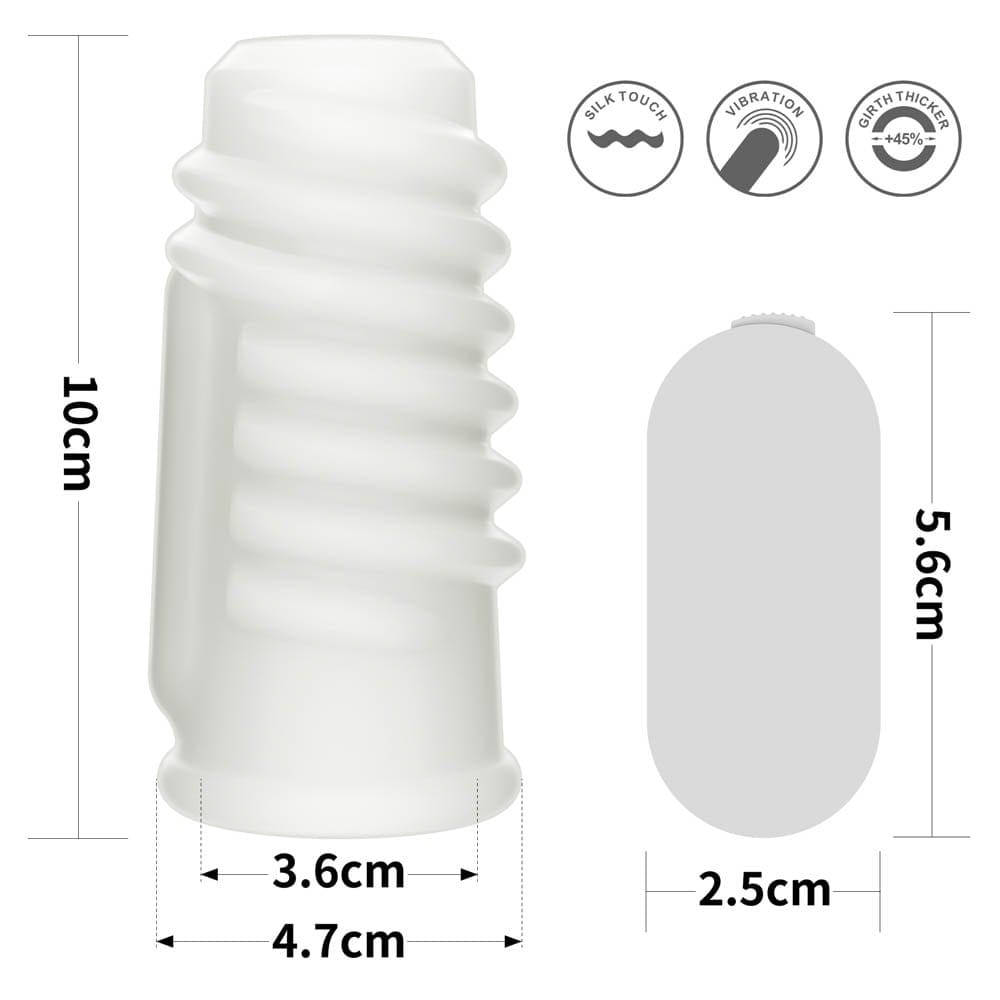 Vibrating Spiral Knights Ring (White) I - Image 8
