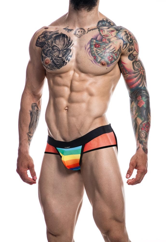 C4M-Mixed Jockstrap-Rainbow-M - Image 2