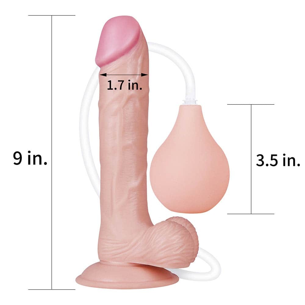 9'' Squirt Extreme Dildo Flesh - Image 19