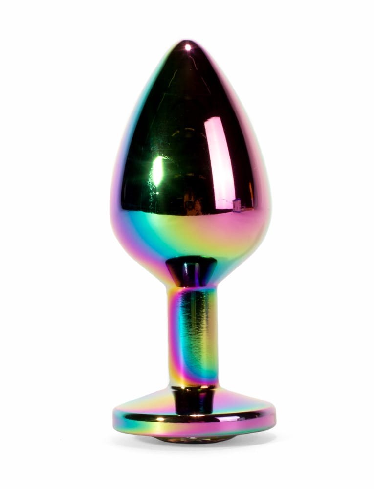 X-MEN Secret Shine Metal Butt Plug Rainbow S - Image 2