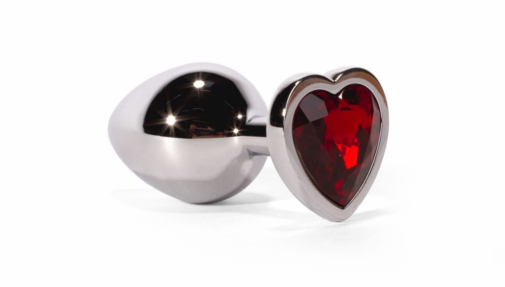 X-MEN Secret Shade Metal Butt Plug Red M - Image 4