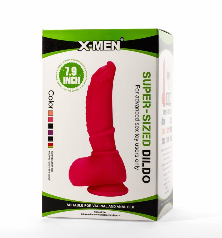 X-Men 7.9" Super Sized Dildo Black II - Image 2