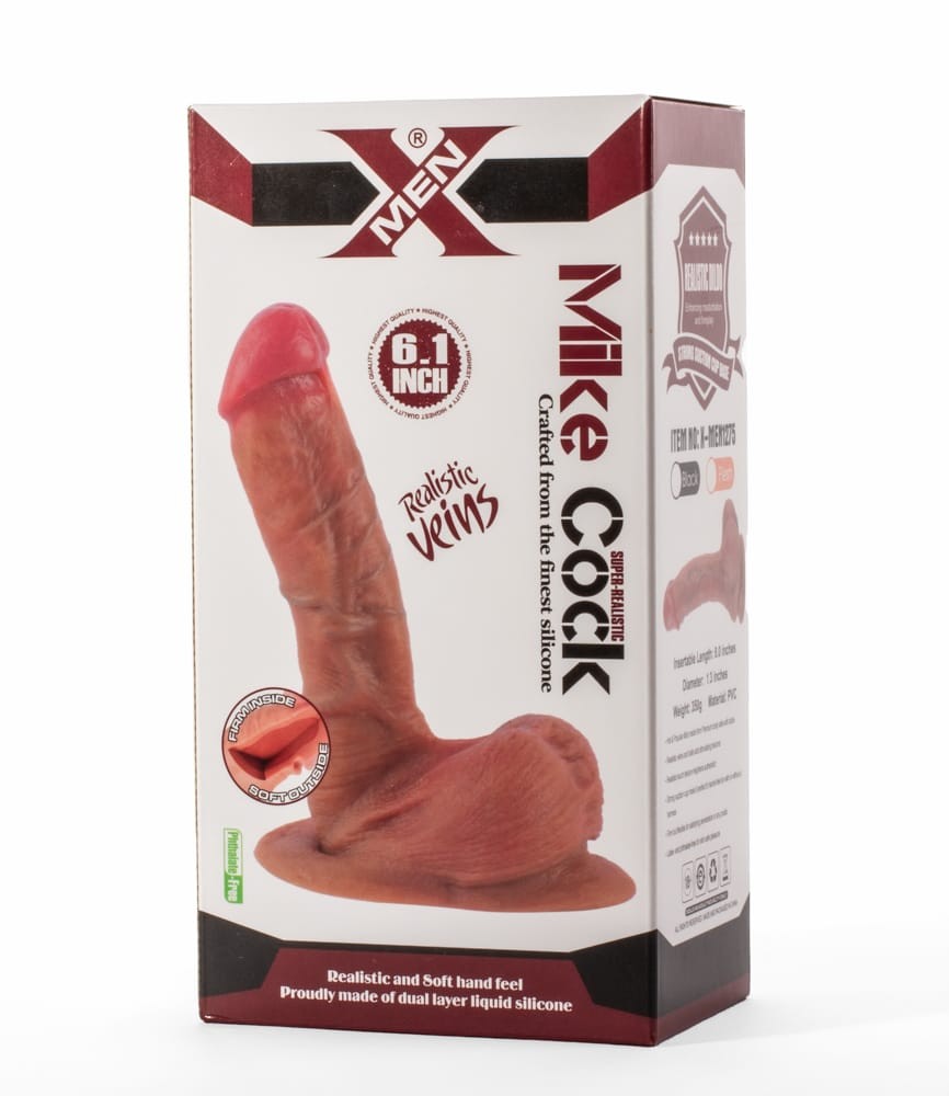 X-Men Mike 6.1" Cock Tan Brown - Image 2