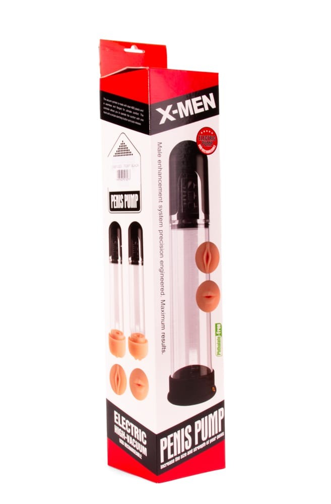 X-MEN Electric Penis Pump Black - Image 2
