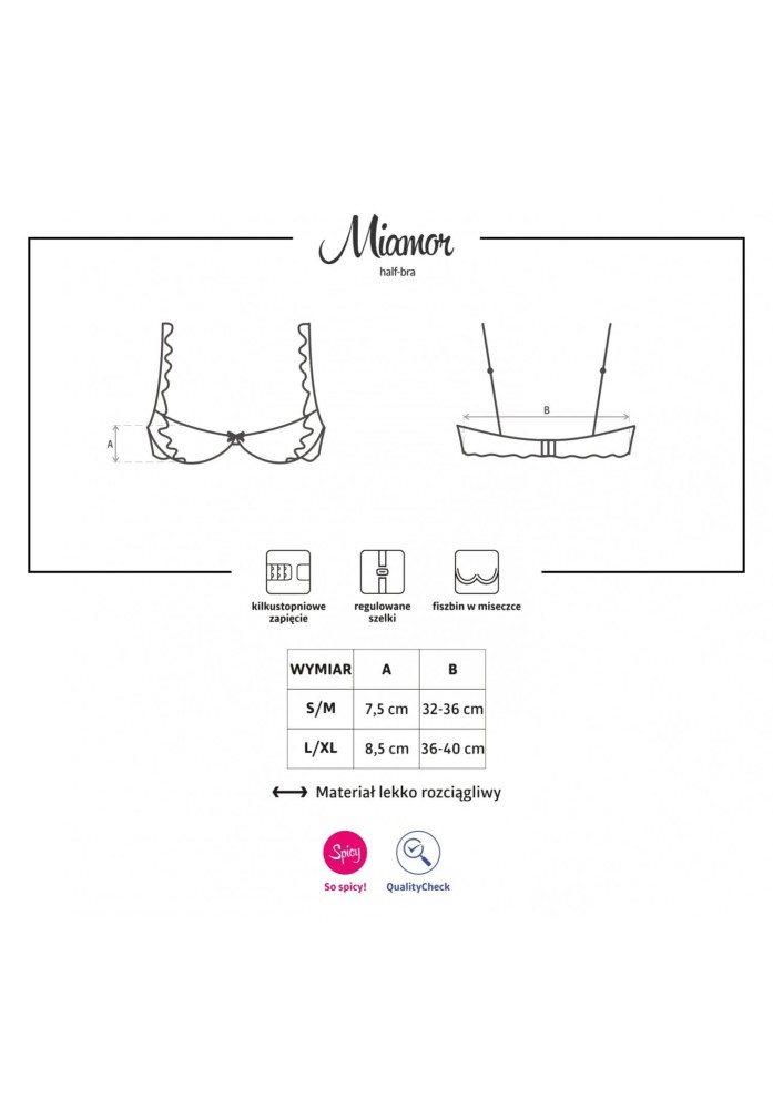 Miamor half-bra L/XL - Image 2