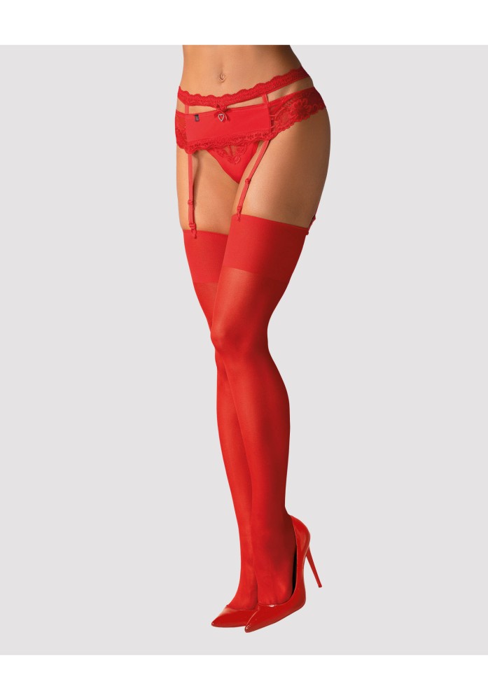 S800 stockings red L/XL